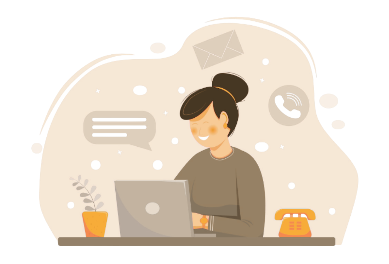 Contact Illustration